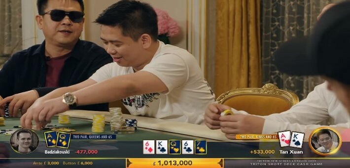 $ 1.223.131 Pot di Triton Poker London Short Deck Cash Game Episode 2!