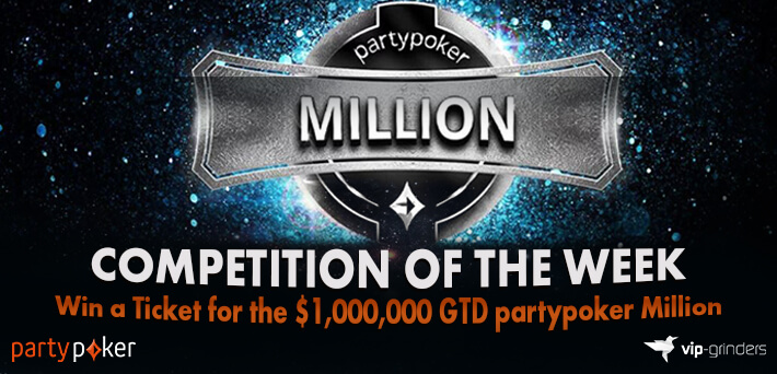 Kompetisi Minggu Ini - Menangkan Tiket Juta partypoker GTD $ 1.000.000