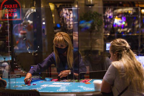 Bellagio, kamar poker Caesars Palace akan kembali Kamis di Las Vegas