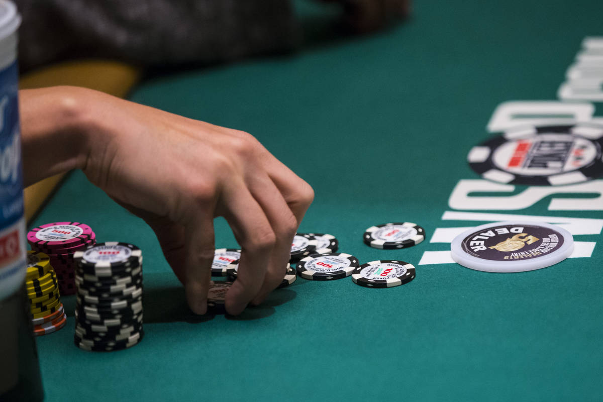 World Series of Poker at the Rio Convention Center in Las Vegas on Monday, June 24, 2019. (Chas ...