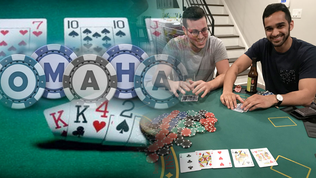 Omaha Poker Home Card Permainan Gambar Campuran