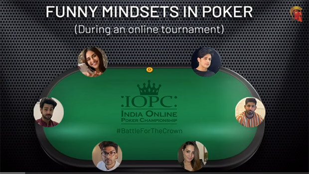 Spartan Poker shows personality trait of a poker player in a humorous manner in its campaign
