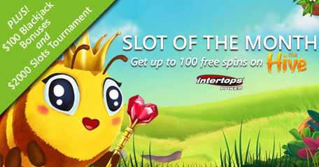 Intertops Poker menawarkan putaran ekstra melalui The Hive baru dari Betsoft