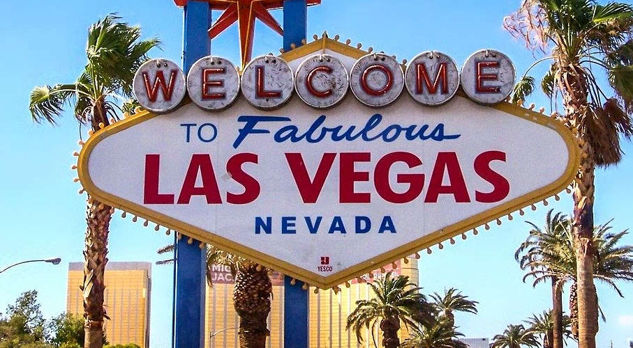 The welcome sign in Las Vegas, Nevada