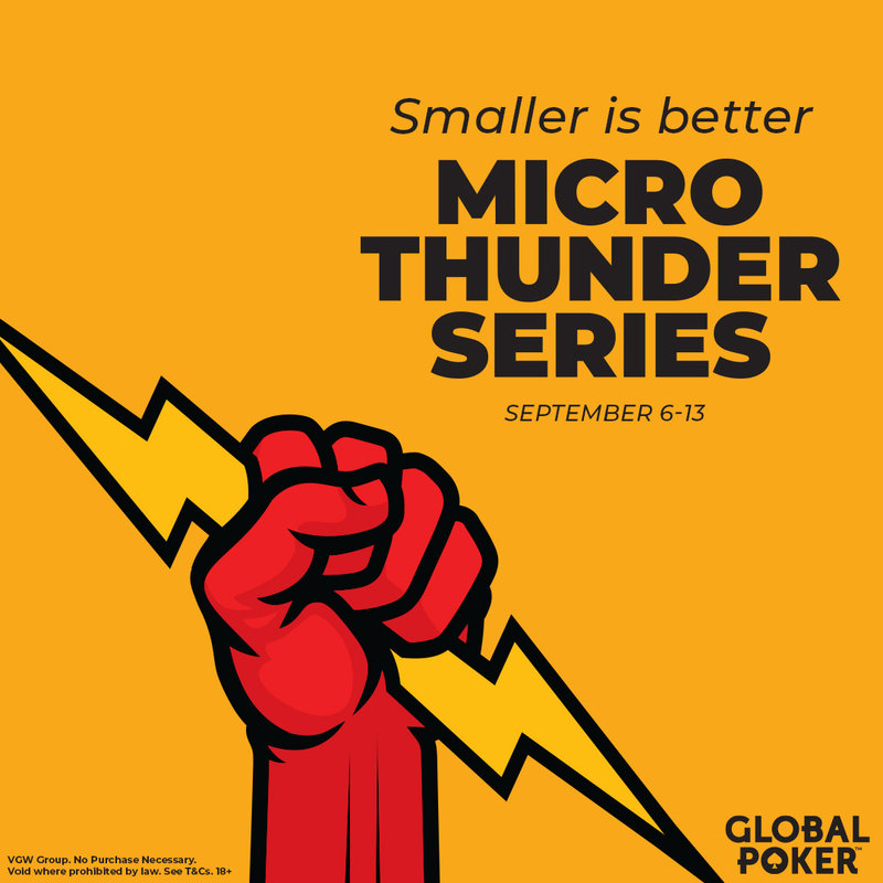 Seri Turnamen Online Poker Micro Thunder Global Sedang Berlangsung