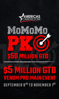Americas Cardroom Akan Menjadi Tuan Rumah Turnamen Poker Online Venom PKO Dijamin $ 5 Juta