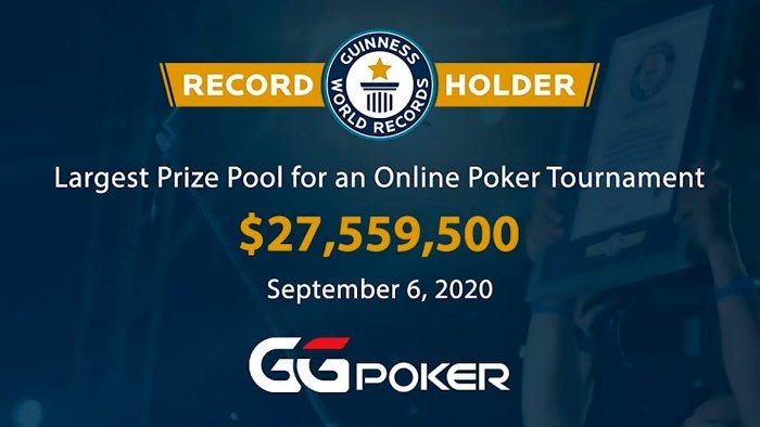 GGPoker memecahkan rekor Guinness World Records poker online