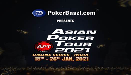 PokerBaazi.com joins hands with Asian Poker Tour to host exclusive online & offline flagship Poker tournaments