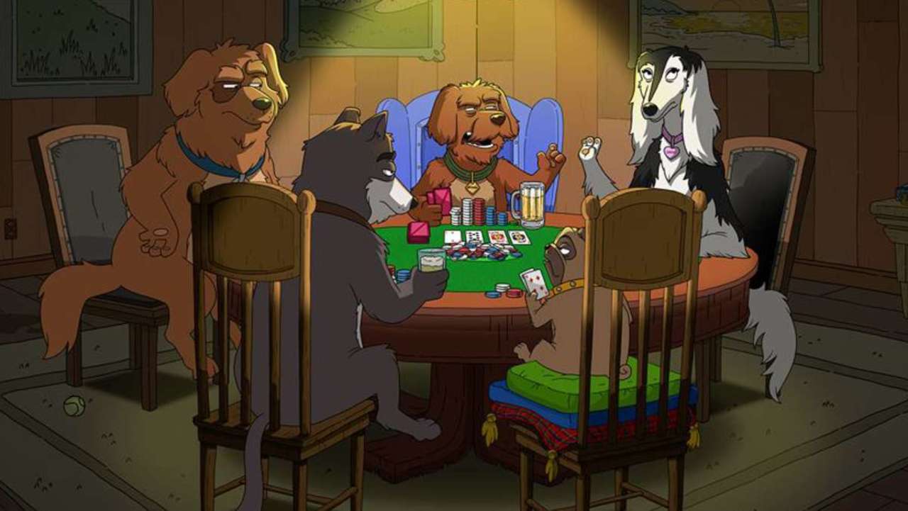 Anjing-anjing Denis Leary yang Bermain Poker Animated Shorts To Air On Fox Selama Pregame Playoff NFL