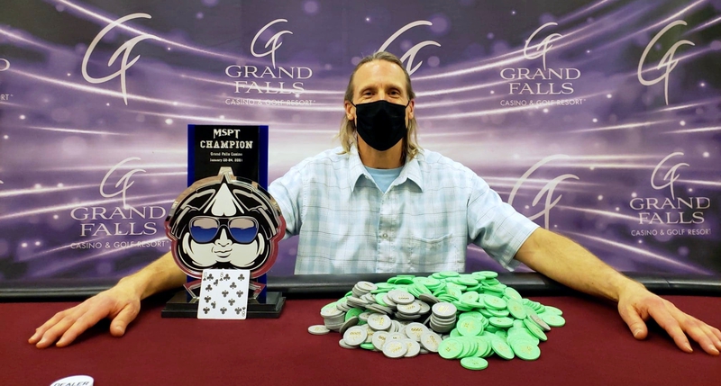 Chad Bjorkman Memenangkan Acara Utama Tur Poker Grand Falls Amerika Serikat