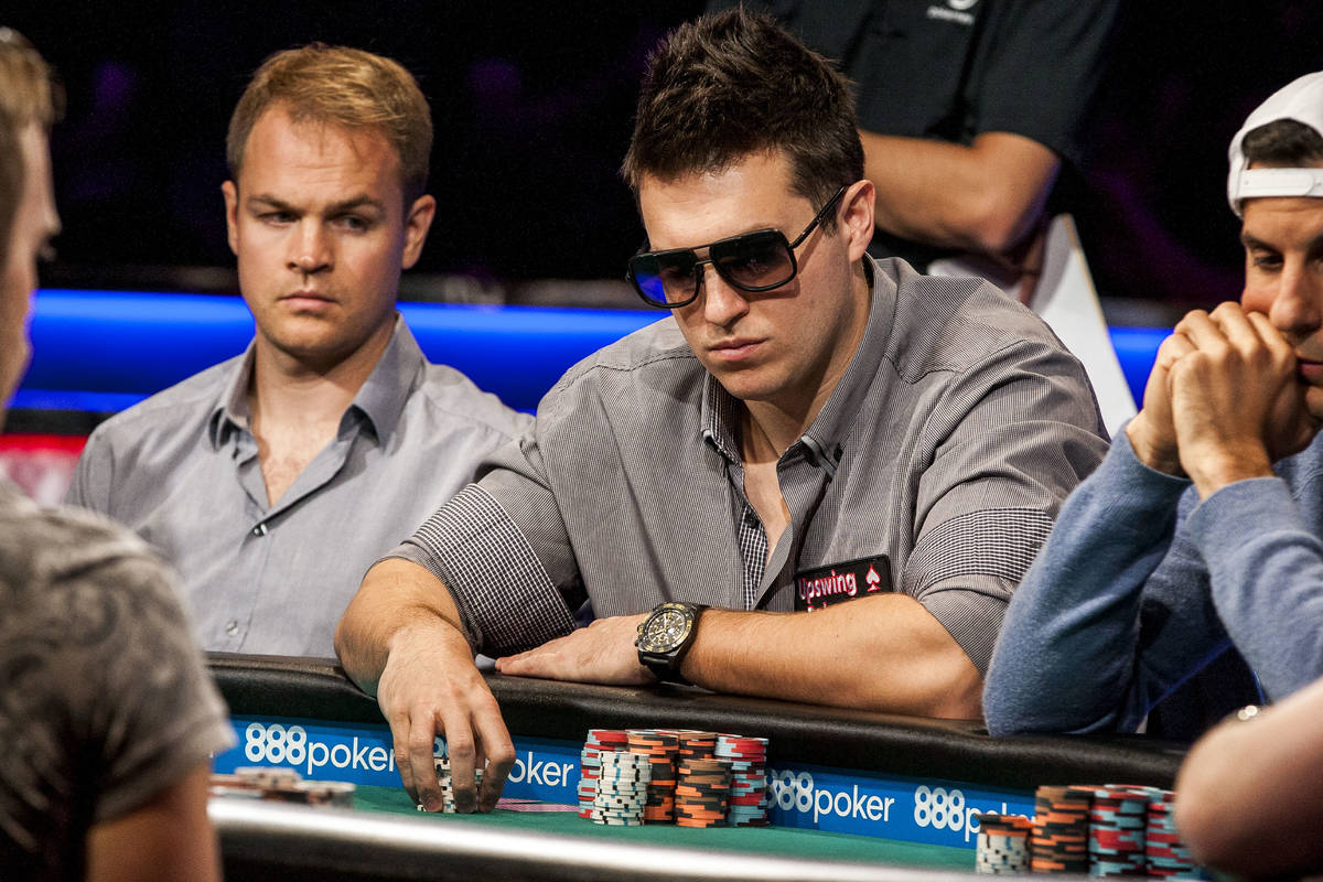 Doug Polk competes in the World Series of Pokerճ $111,111 buy-in High Roller for One Drop ...