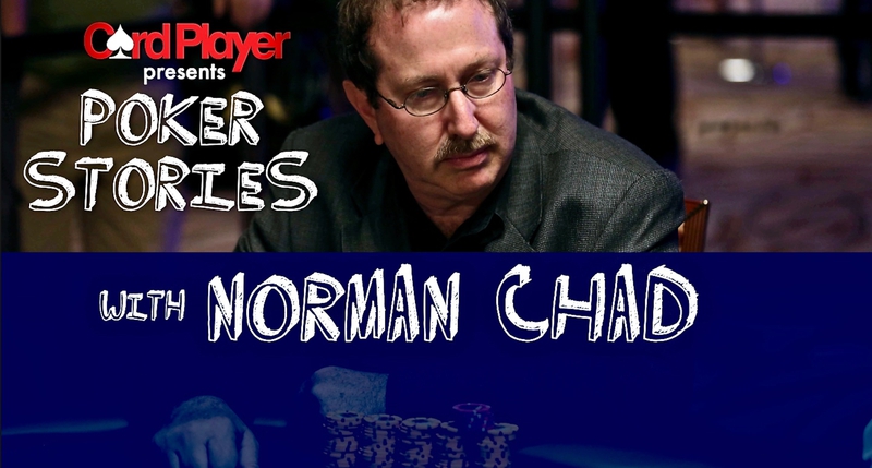 Penyiar Poker Seri Dunia dan Nominee Hall Of Fame Poker Norman Chad