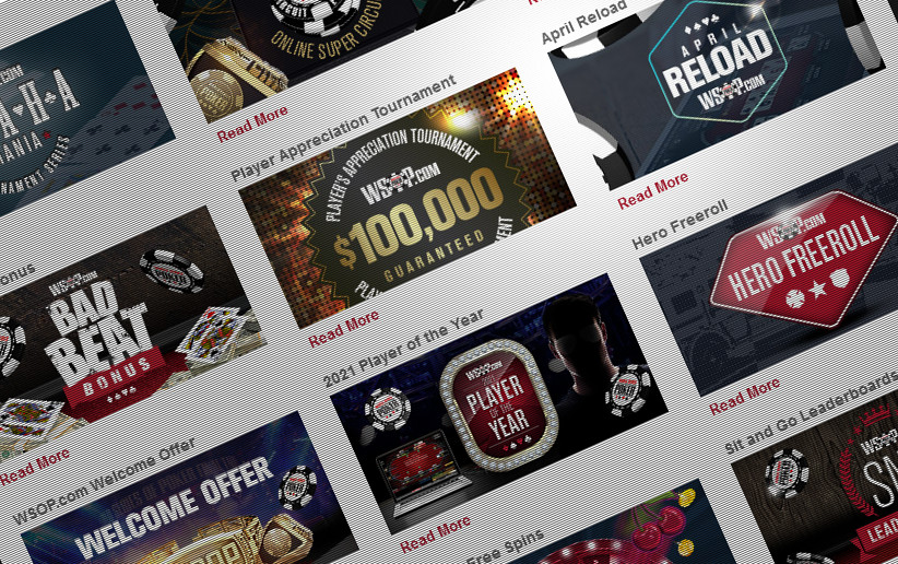 WSOP Spreads Another Big Month of Promotions for Online Poker Players in New Jersey, Nevada