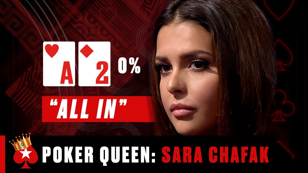 BLUFFER PALING NEGA DALAM POKER: Sara Chafak ️ Poker Queens ️ PokerStars | Video