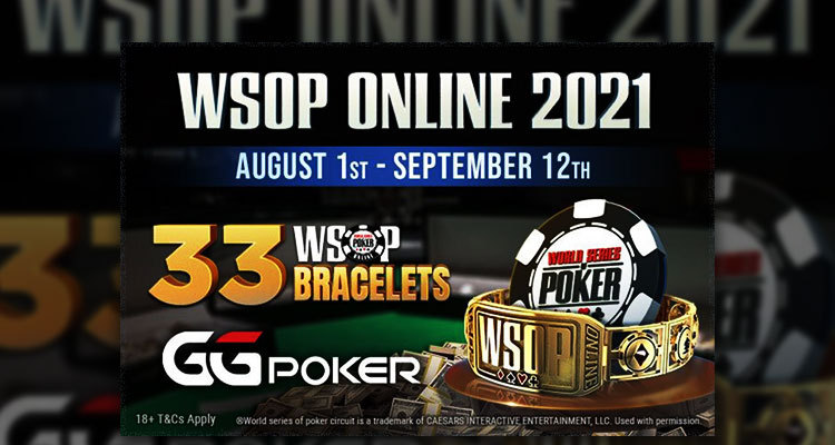 Jadwal lengkap WSOP Online Series ada di GGPoker