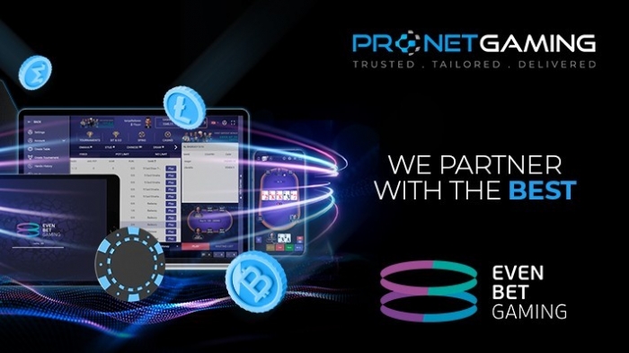 Pronet Gaming menambahkan perangkat lunak EvenBet ke konten pokernya