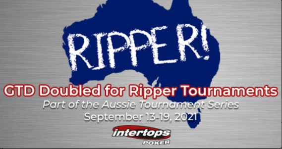 Intertops Poker mengumumkan kumpulan hadiah yang lebih besar untuk acara Ripper
