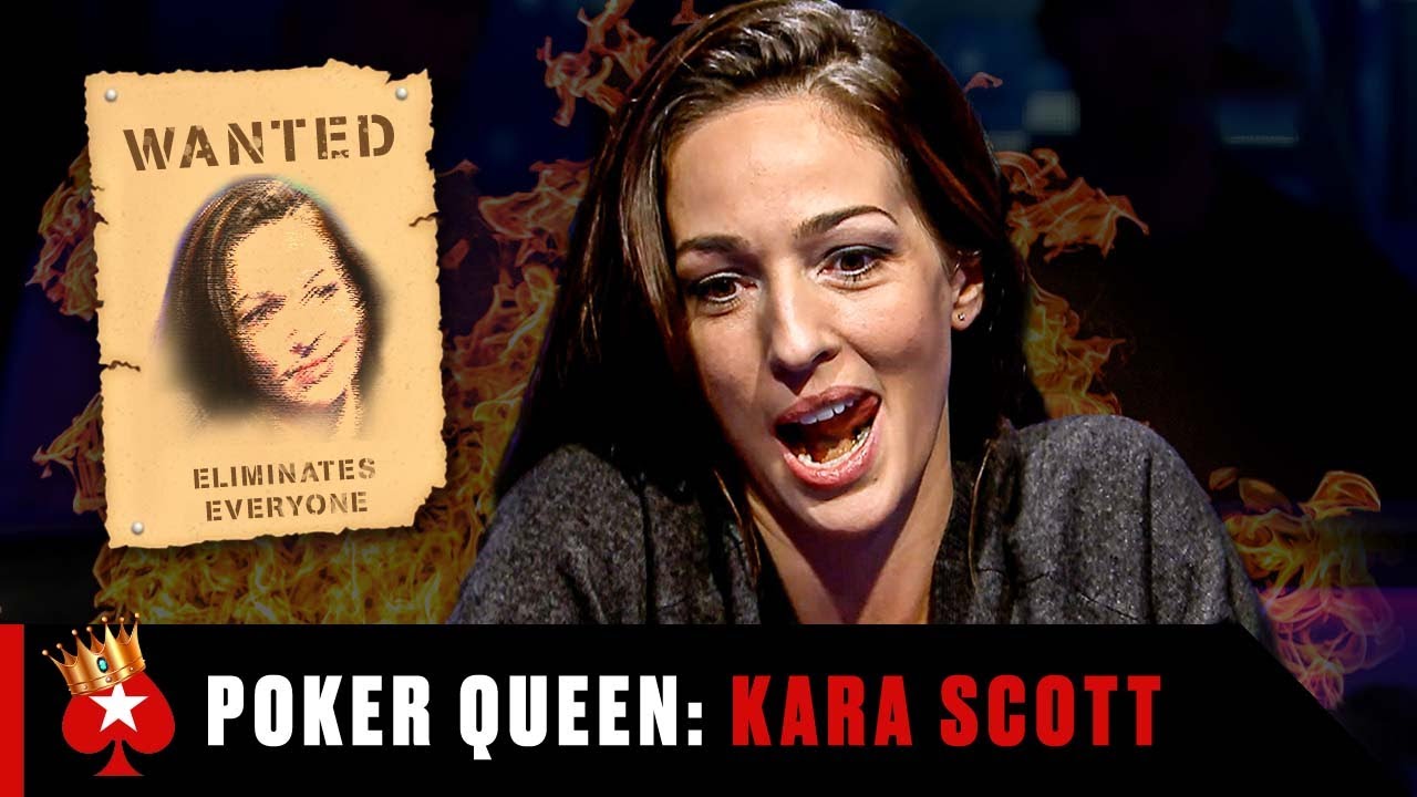 JANGAN PERNAH melawan Kara Scott ️ Poker Queens ️ PokerStars | Video